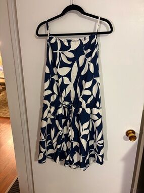 SHEIN Unity plus size plant printed shorts jumpsuit